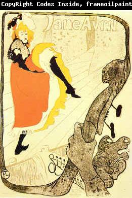  Henri  Toulouse-Lautrec Jane Avril -1893